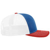 Richardson Royal/White/Red Trucker Cap