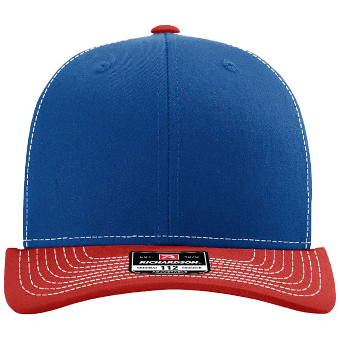Richardson Royal/White/Red Trucker Cap