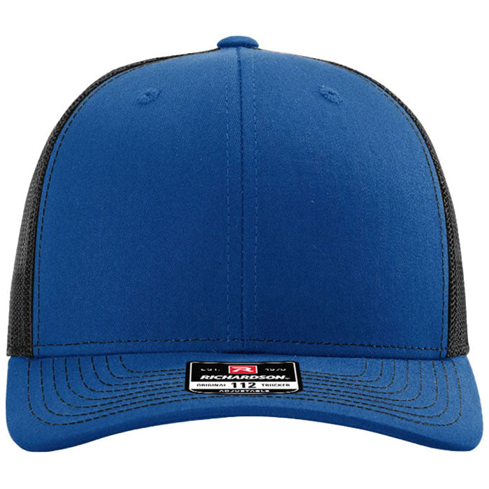 Richardson Royal/Black Trucker Cap