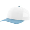 Richardson White/White/Columbia Blue Trucker Cap