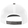 Richardson White/White/Charcoal Trucker Cap