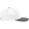 Richardson White/White/Charcoal Trucker Cap