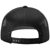 Richardson White/Black/Black Trucker Cap