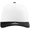 Richardson White/White/Black Trucker Cap