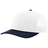 Richardson White/White/Navy Trucker Cap