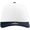 Richardson White/White/Navy Trucker Cap