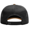 Richardson Caramel/Black Five-Panel Champ Trucker
