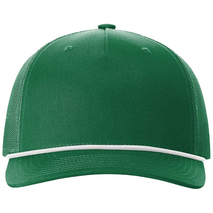 Richardson Kelly/White Five-Panel with Rope
