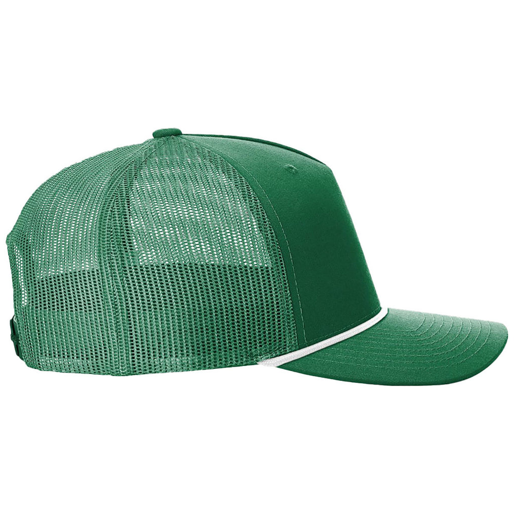 Richardson Kelly/White Five-Panel with Rope