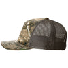 Richardson Realtree Edge/Brown Printed Five-Panel Trucker