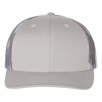 Richardson Silver/Grey Camo Printed Mesh Trucker Hat