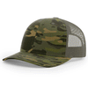 Richardson Multicam Tropic/Loden Printed Tactical Trucker Hat