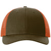 Richardson Dark Loden/Jaffa Orange Low Pro Trucker