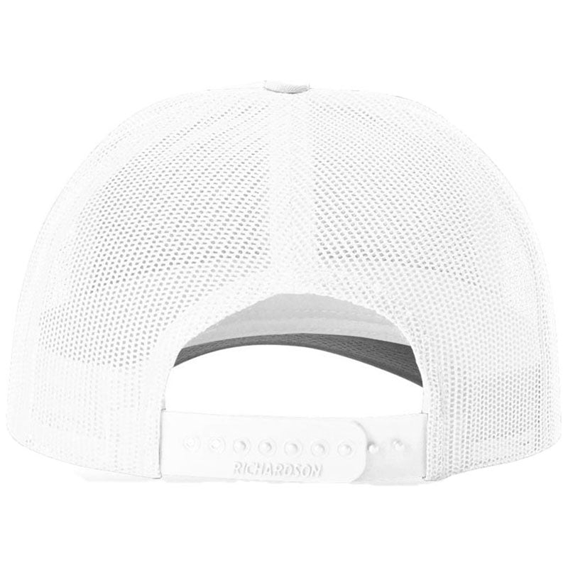 Richardson White Low Pro Trucker