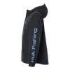 HUK Men's Black Storm Rain Jacket