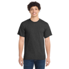 Port & Co Jet Dark Heather Grey Tall Essential Tee