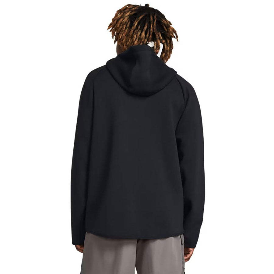 Under Armour Men's Black/Black Unstoppable Fleece Hoodie