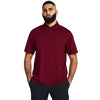 Under Armour Men's Cardinal/White Tee To Green Polo