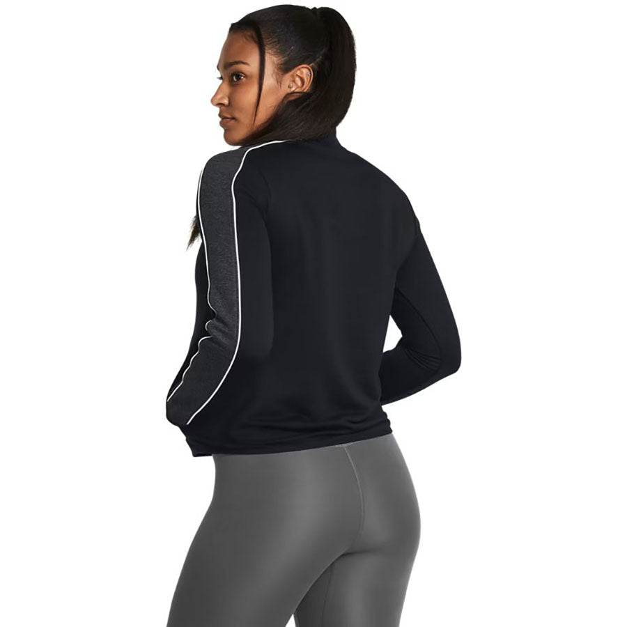 Under Armour Women's Black/White Command Warm Up 1/4 Zip