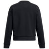 Under Armour Women's Black/Black Unstoppable Fleece Crew