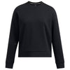 Under Armour Women's Black/Black Unstoppable Fleece Crew