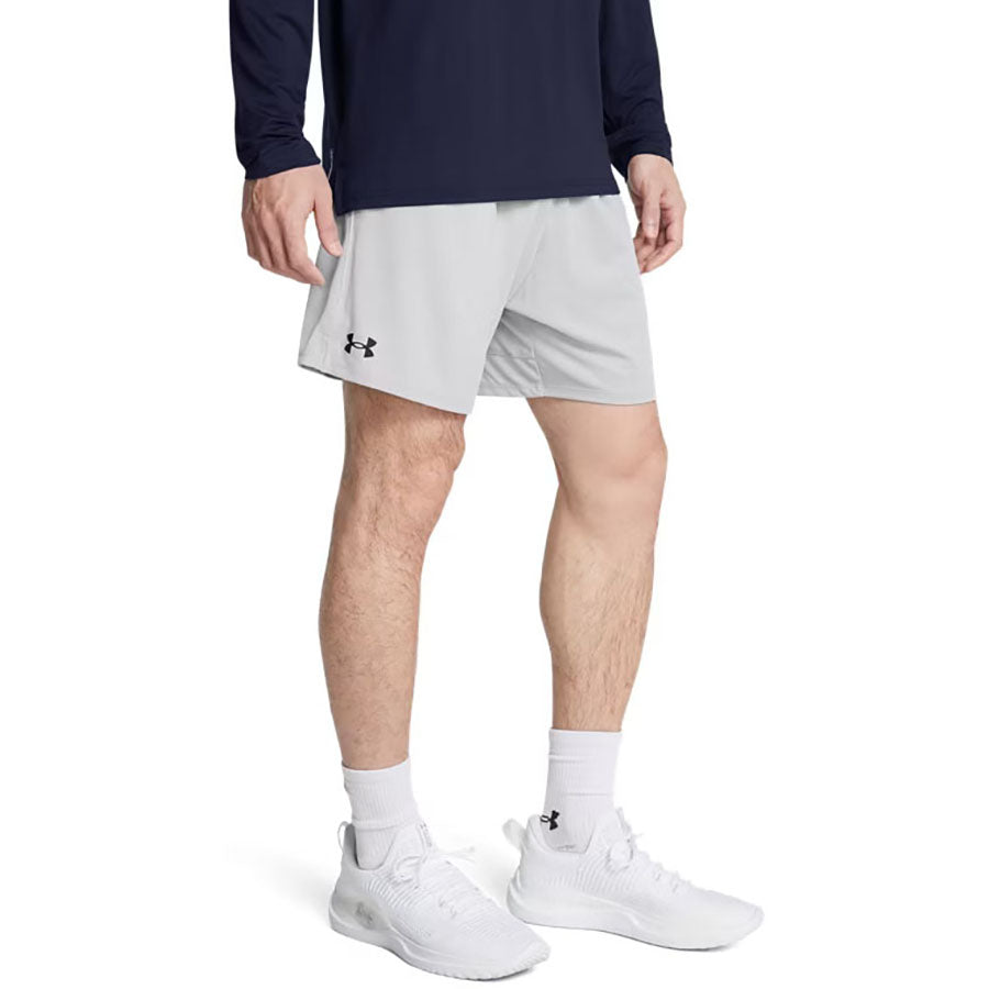 Under Armour Men's Mod Grey/Black Tech Vent 7" Shorts