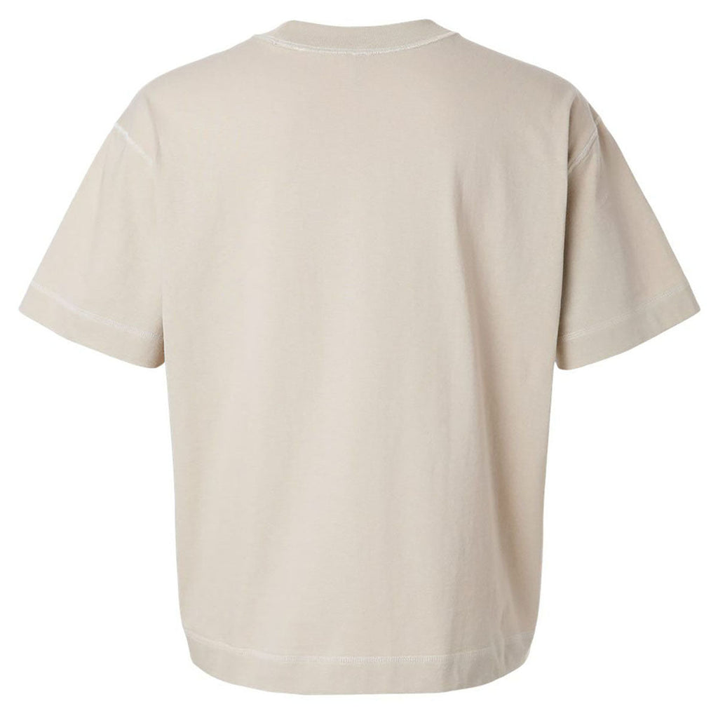 American Apparel Unisex Bone Heavyweight Cotton Mid-Length Tee