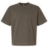 American Apparel Unisex Mushroom Heavyweight Cotton Mid-Length Tee
