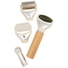 Wellable Natural 3-in-1 Face and Body Roller Set