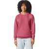 Comfort Colors Unisex Crimson Lightweight Cotton Crewneck Sweatshirt