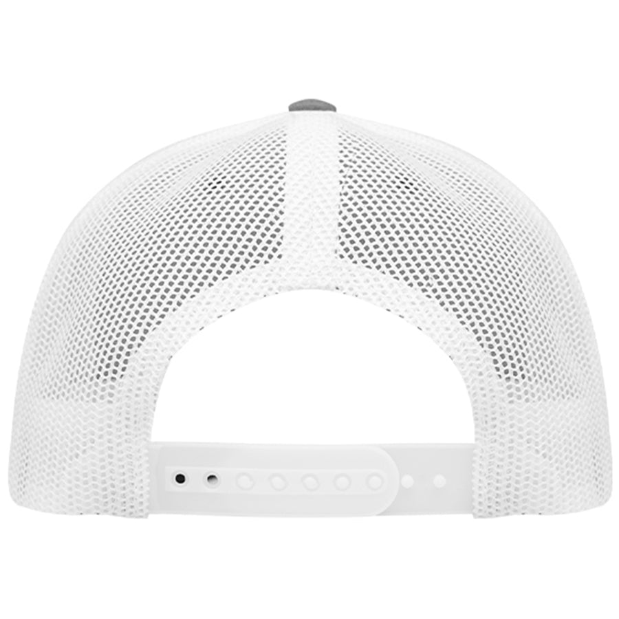 Hit Grey With White Mesh The Hauler Classic Trucker