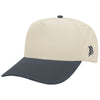 Branded Bills Beige with Navy Bare Curved Two-Tone Canvas Cap