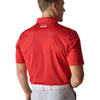 Straight Down Men's Flag Red Sullivan Polo