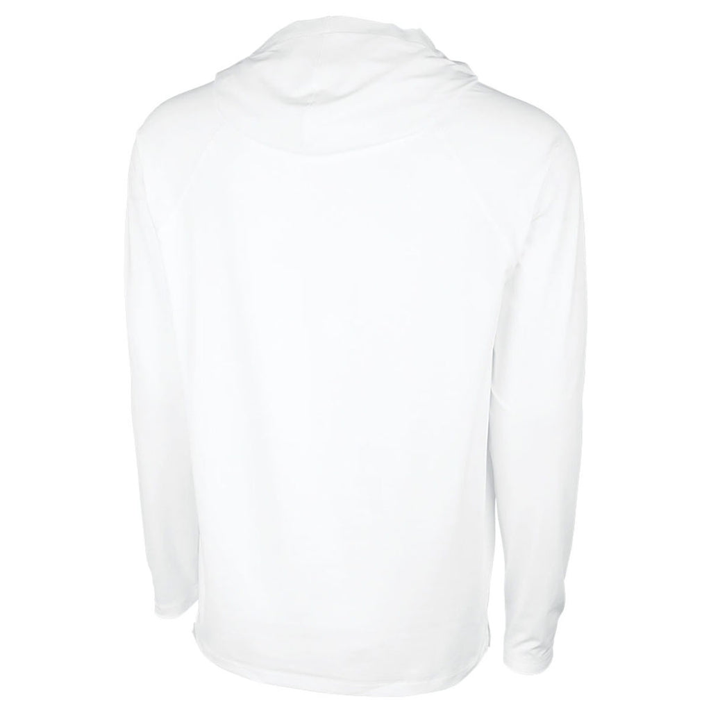 Charles River Unisex White Lightweight Stretch Hoodie