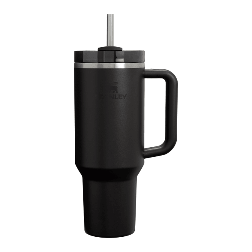 Stanley Black Quencher H2.0 FlowState Tumbler 40 oz