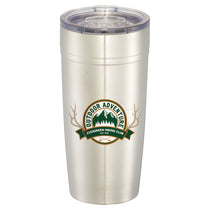 48-Hour Arctic Zone Silver Titan Thermal HP Copper Tumbler 20oz