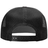 Richardson Charcoal/Black 7-Panel Trucker