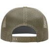 Richardson Pale Khaki/Loden 7-Panel Trucker