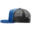 Richardson Royal/Black 7-Panel Trucker
