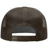 Richardson Bark Duck Camo/Brown Printed 7-Panel Trucker