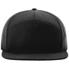 Richardson Black Cannon 7-Panel Flatbill