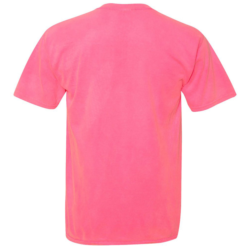 Comfort Colors Unisex Neon Pink Garment-Dyed Heavyweight T-Shirt