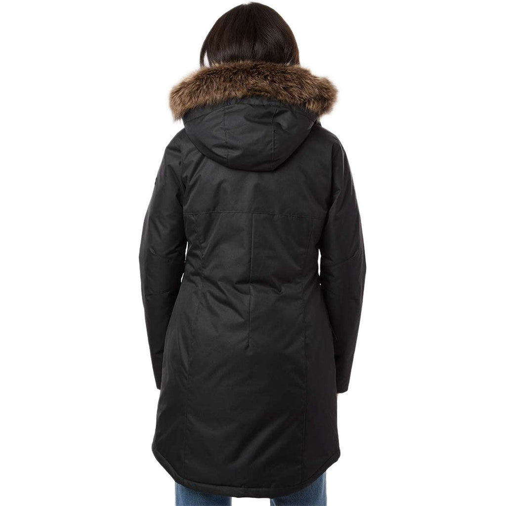 Columbia Women's Black Suttle Mountain Long Insulated Jacket