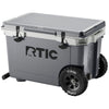 RTIC Dark Grey & Cool Grey 52 QT Ultra-Light Wheeled Cooler