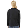 Columbia Women's Black Heather Sweater Weather Fleece Full-Zip