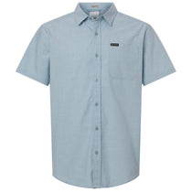 Columbia Men's Ripple Blue Rapid Rivers Novelty Short Sleeve Shirt