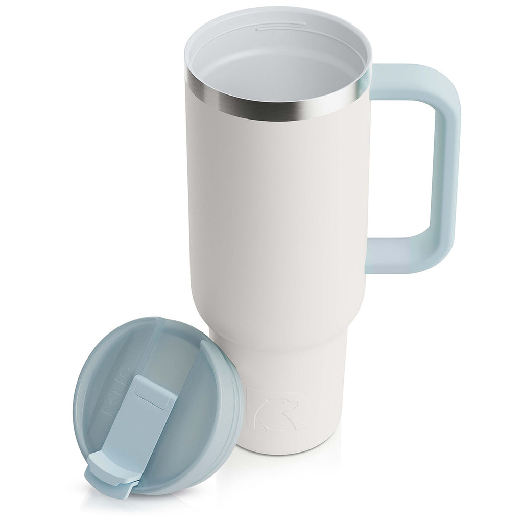 RTIC White 40oz Road Trip Tumbler