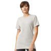American Apparel Unisex Heather Oatmeal Fine Jersey Short-Sleeve T-Shirt