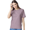 American Apparel Unisex Smokey Violet Fine Jersey Short-Sleeve T-Shirt