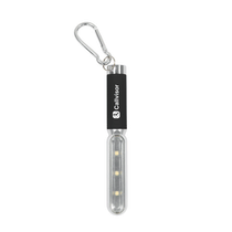 Hit Black COB Safety Light With Carabiner